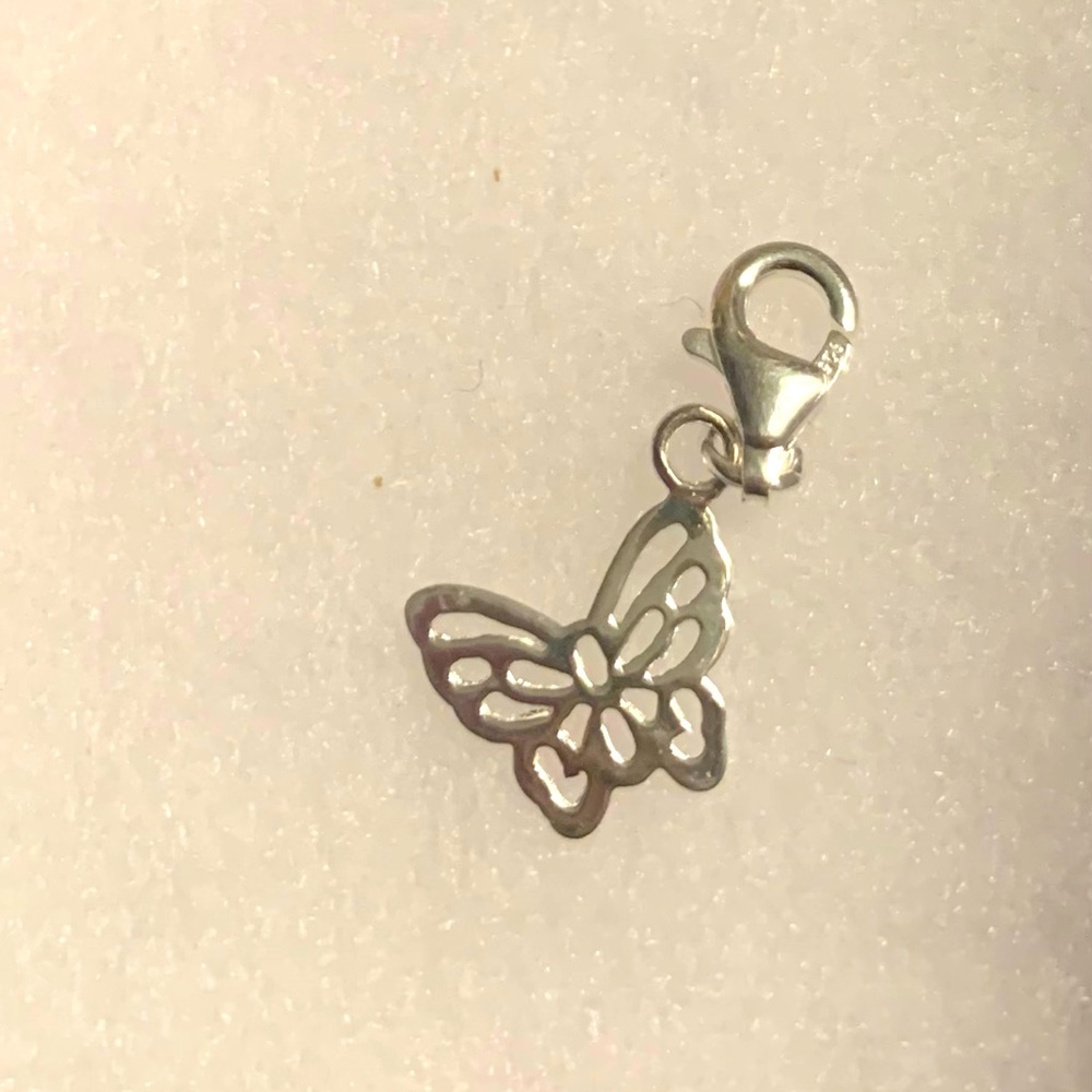 NWOT Sterling Silver Butterfly Charm 🦋